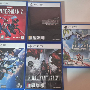 ps5 스파이더맨2/파판16/파판7리버스/호포웨/스텔라블레이드