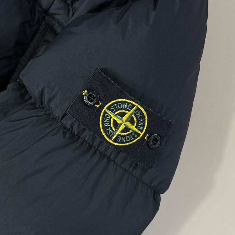 [L/당일출고]스톤아일랜드 크링클랩스 롱패딩 이미지