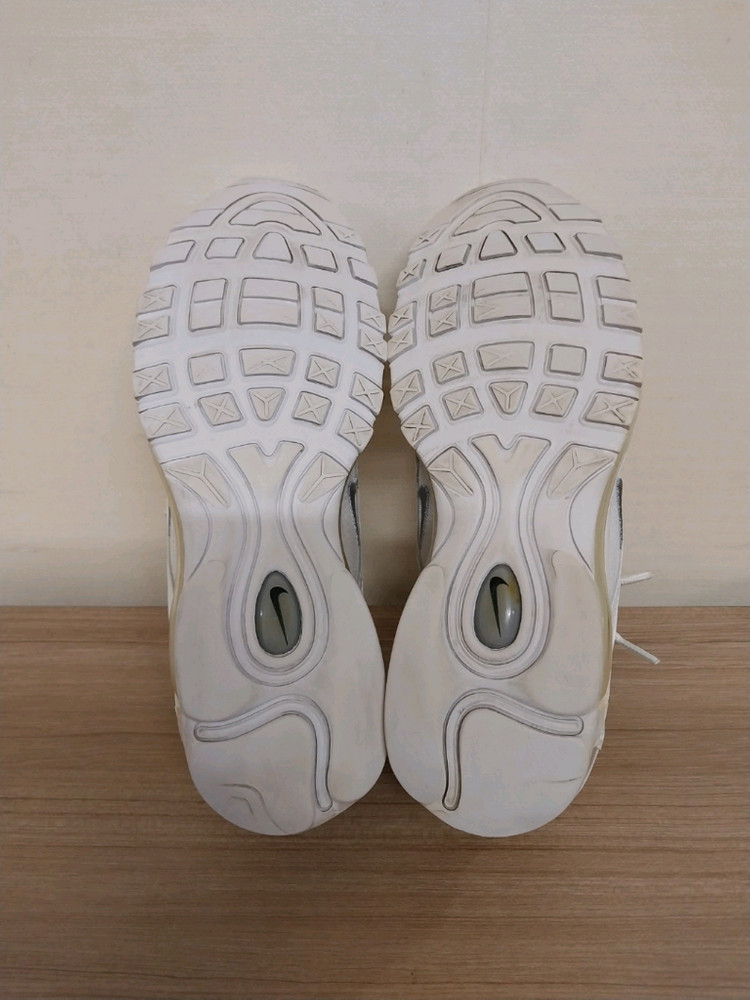 남성 나이키 에어맥스 97 트리플화이트 운동화 (255) 이미지