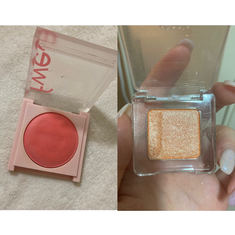 단종 봄웜라 세트 / 퓌 선샤인 구아바 + 에스쁘아 오렌지피버 ( 블러셔 글리터 섀도우 ) 이미지