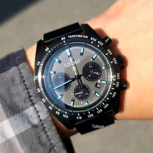 [세이코] 나이트스피드타이머 (올블랙)