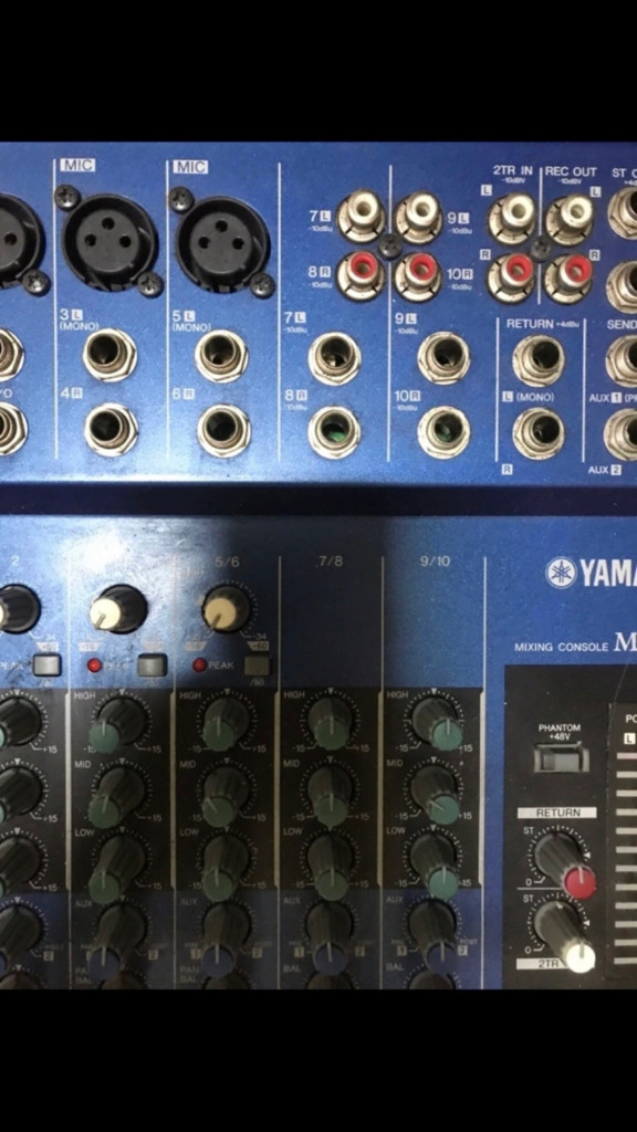 YAMAHA MG10/2 믹싱 콘솔 이미지