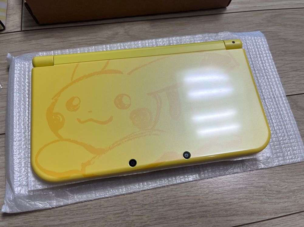 뉴 닌텐도 3ds xl - 피카츄 에디션 + 포켓몬 뱅크 포켓무버 이미지
