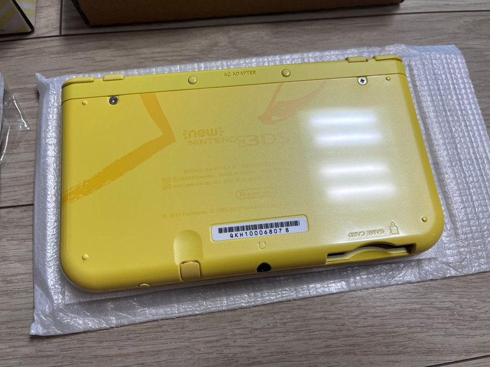 뉴 닌텐도 3ds xl - 피카츄 에디션 + 포켓몬 뱅크 포켓무버 이미지
