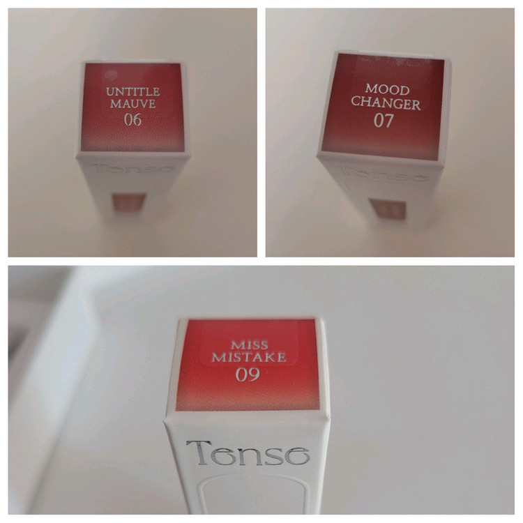 (미개봉) 텐스 샤인모먼트 글로시 틴트 3종 (06/07/09) 이미지