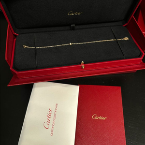 까르띠에 다무르 팔찌 스몰 S 핑크골드 풀세트 이미지