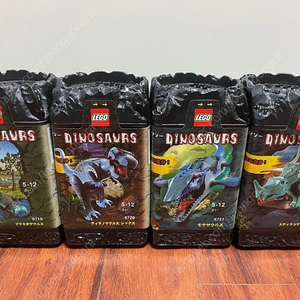 2001년도 출시 올드레고 dinosaurs misb 4종 일괄 판매합니다 이미지
