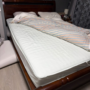 [목동.이사정리] 원목 퀸침대 매트리스+평상형 프레임 이미지