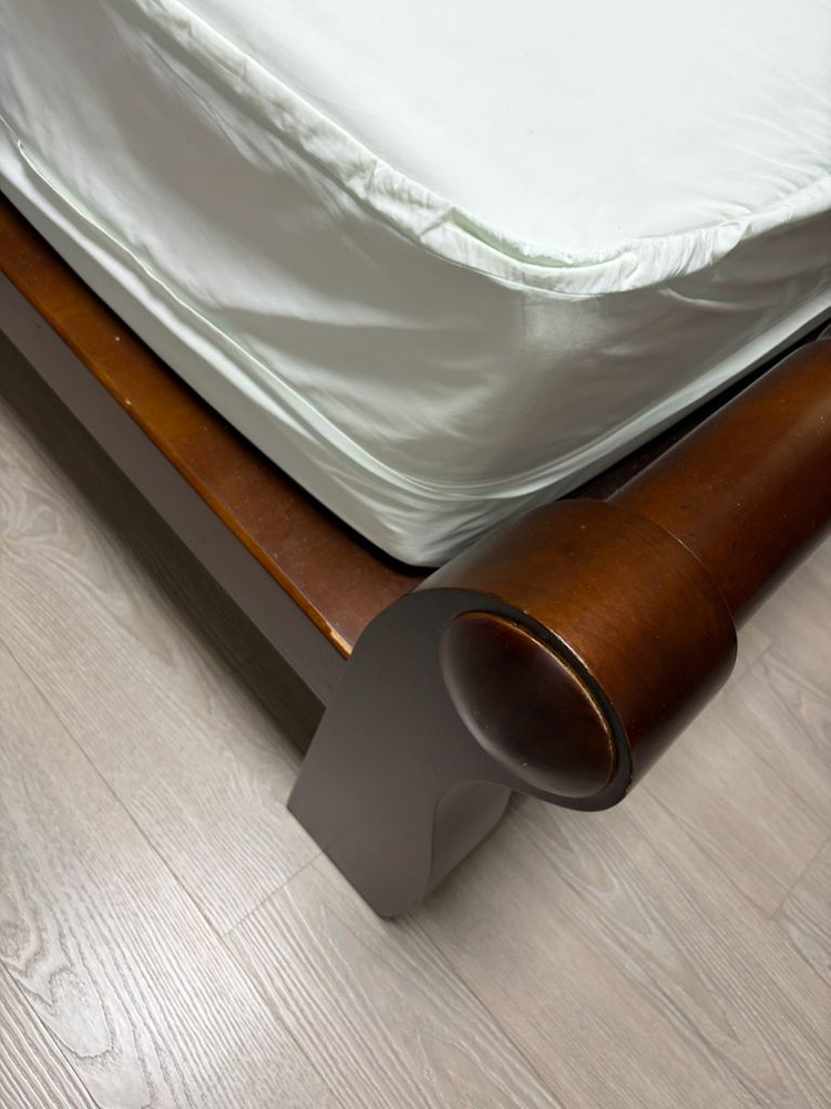 [목동.이사정리] 원목 퀸침대 매트리스+평상형 프레임 이미지