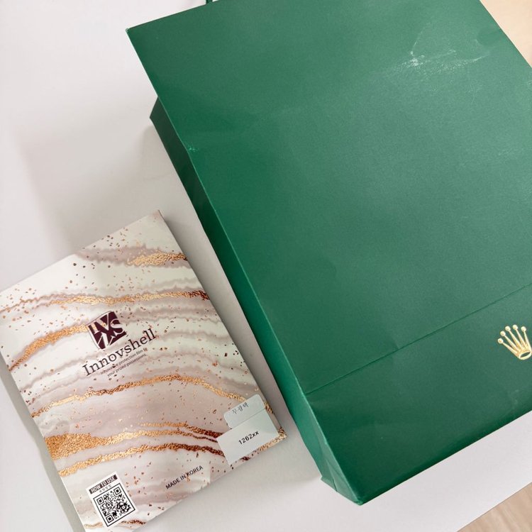 롤렉스 데이트저스트 로골(에버로즈) 36 슬레이트 바인덱스 이미지