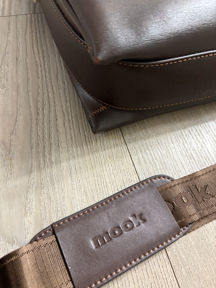 거의새것) 무크 소가죽 브라운 서류가방 이미지