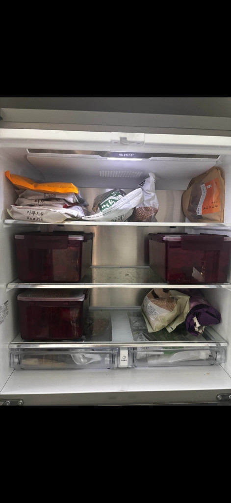 목동[이사정리] 삼성 스탠드 메탈 양문형 김치냉장고 (4/30이삿날) 505L 이미지