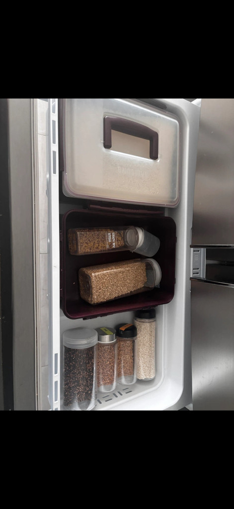 목동[이사정리] 삼성 스탠드 메탈 양문형 김치냉장고 (4/30이삿날) 505L 이미지