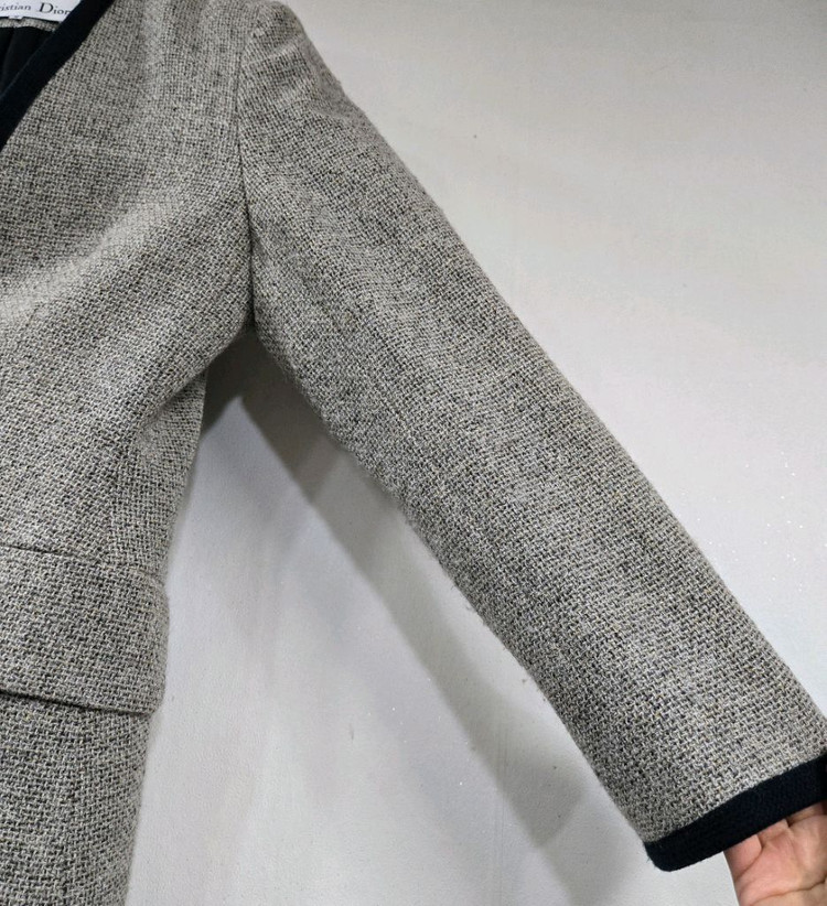 정품) 디올 트위드 모자켓 이미지