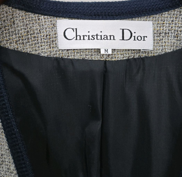 정품) 디올 트위드 모자켓 이미지