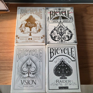 마술 플레잉 카드 바이시클 시크/레이더/아크앤젤/비전 미개봉 이미지