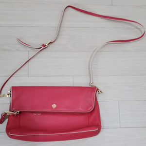 TORY BURCH 토리버치 레드 엠보가죽 2way 크 이미지