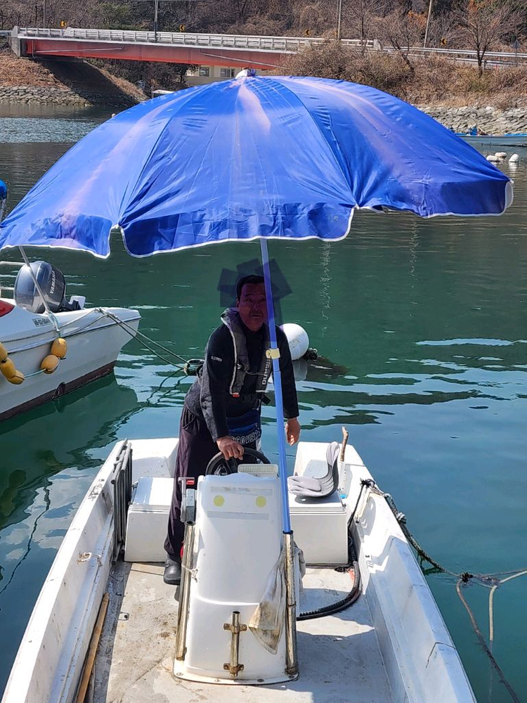 18ft frp보트+야마하70hp2사이클(풍화리선외기타입) 이미지