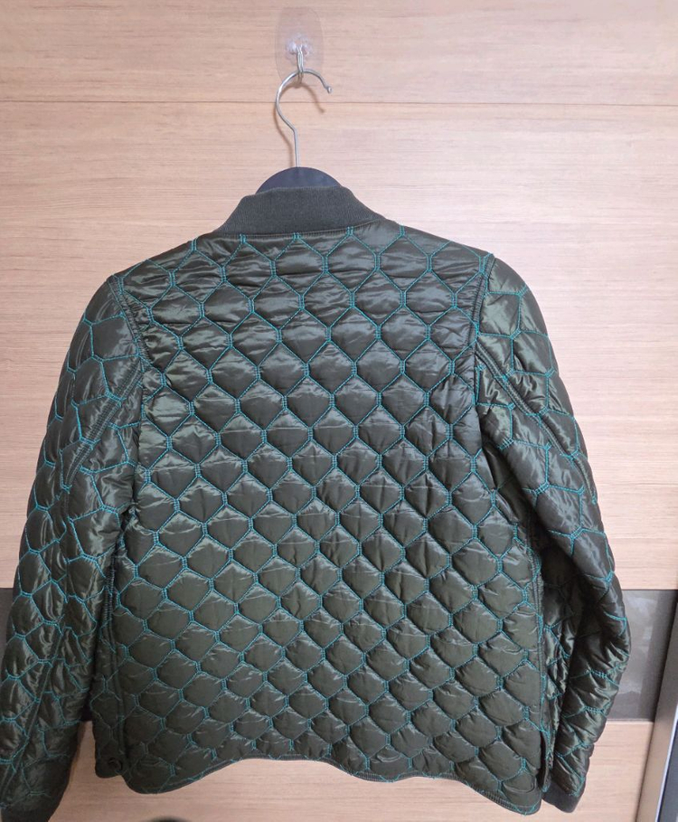 버버리 칠드런 퀼팅 봄버 자켓-14yr. 이미지