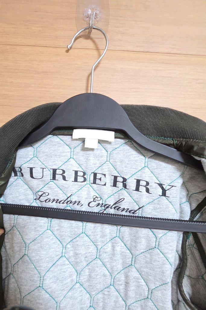 버버리 칠드런 퀼팅 봄버 자켓-14yr. 이미지