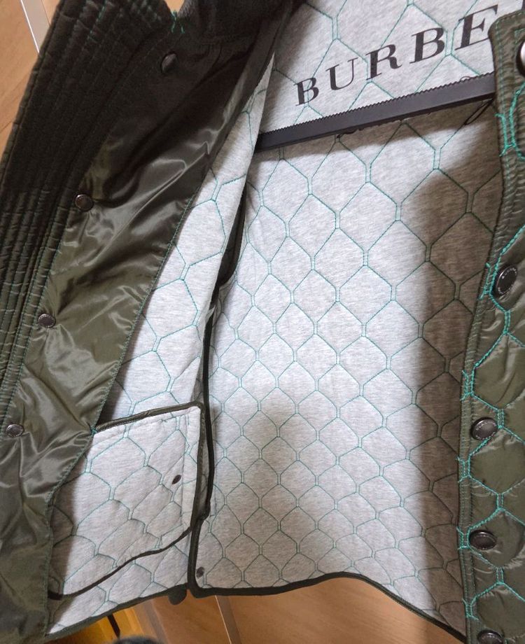 버버리 칠드런 퀼팅 봄버 자켓-14yr. 이미지