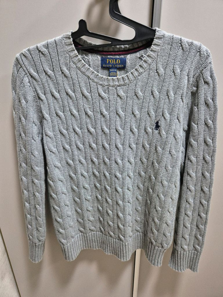 폴로 키즈 니트(여자 성인 키작녀 사이즈) 이미지