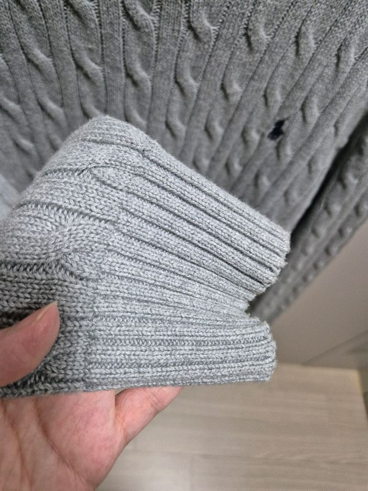 폴로 키즈 니트(여자 성인 키작녀 사이즈) 이미지