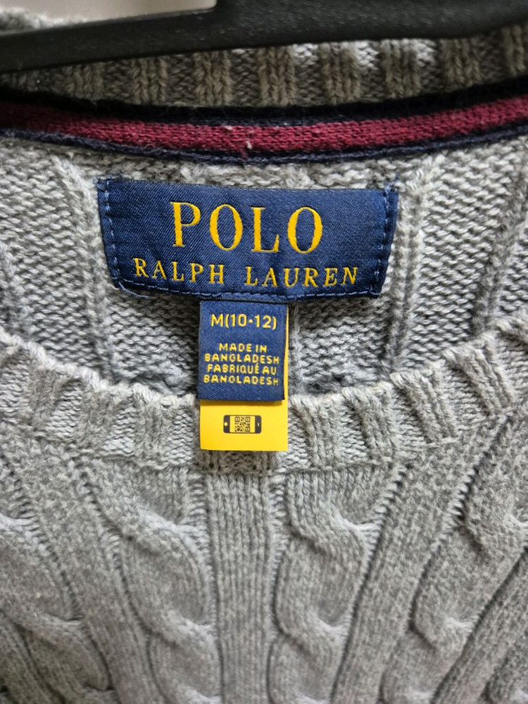 폴로 키즈 니트(여자 성인 키작녀 사이즈) 이미지