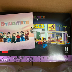 미개봉 새상품 레고 21339 방탄소년단 bts 한정판엽서, 스티커 포함 이미지