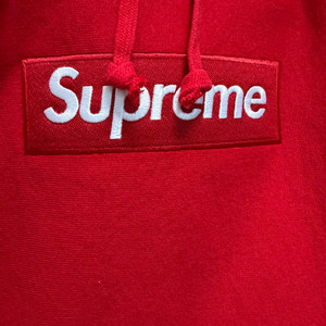 슈프림 박스로고 후드 스웻셔츠 레드 (23FW) 이미지