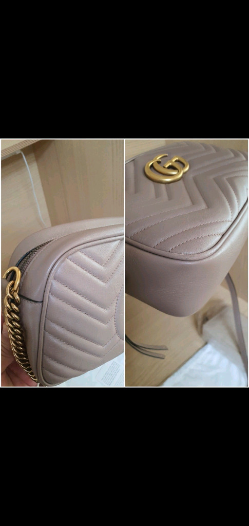 구찌 마몬트 마틀라세 스몰 크로스백 정품S급(감정O)구찌프라다루이비통디올고야드샤넬셀린느보테가생로랑발렌시아가버버리가방 이미지