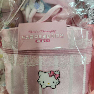 필리밀리 챠미키티 트윙클 파우치 헬로키티 이미지