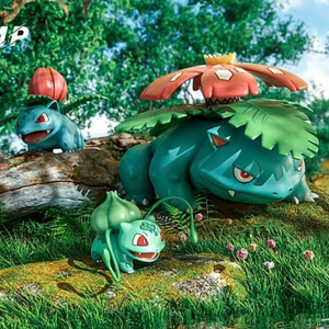 포켓몬 스케일월드 레진 1/20 fog 이상해꽃 세트 판매 이미지