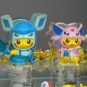 포켓몬 스케일월드 레진 Ih&fd 중형 판쵸츄6종 세트판매 이미지