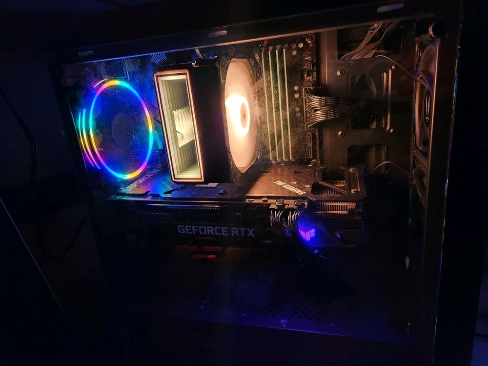 게이밍 조립 PC Ryzen 7 5700X, RTX 3080, 32gb램 이미지