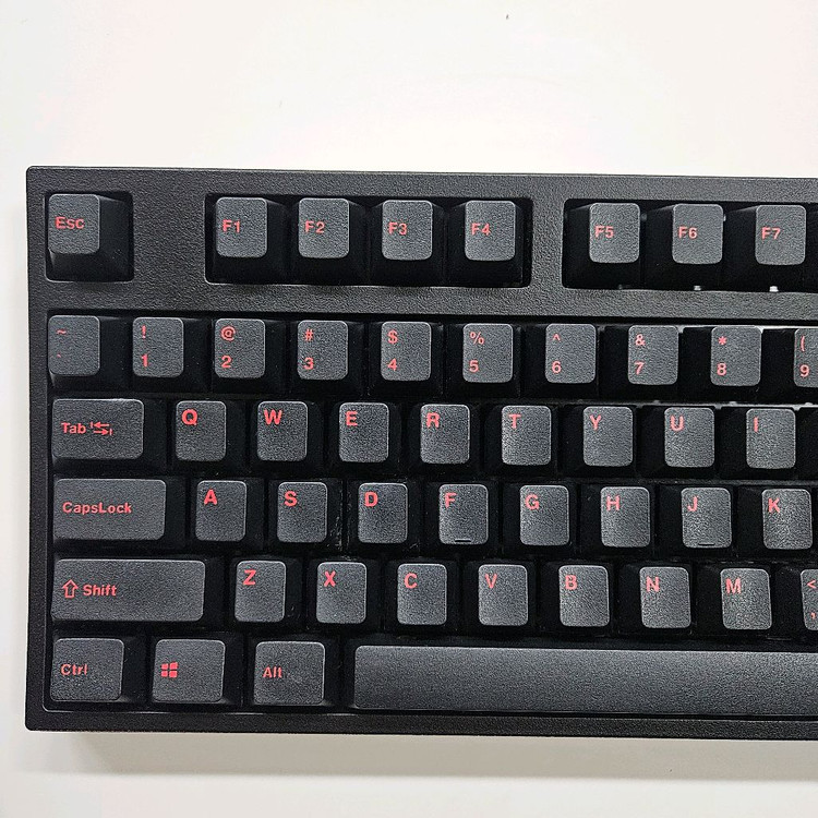 레오폴드 키캡 (블랙/레드) 이미지