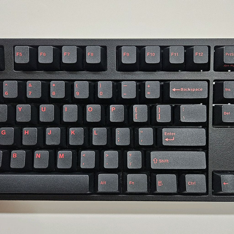 레오폴드 키캡 (블랙/레드) 이미지