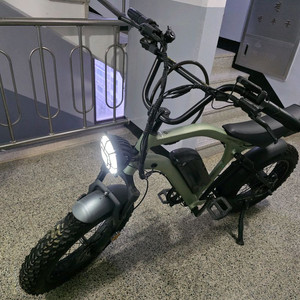 23년식 삼천리 팬텀 자토바이 스타일 전기자전거 이미지