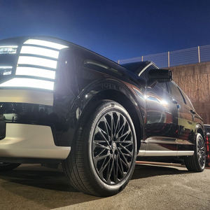 올뉴 팰리세이드LX3 21인치 캘리그라피 블랙휠 순정휠 중고휠 팝니다 이미지