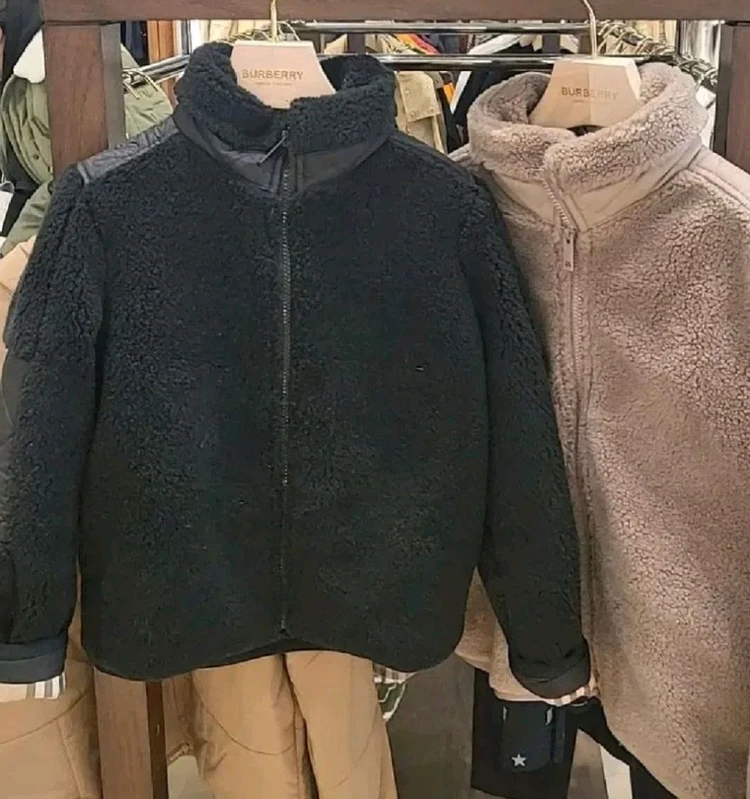 버버리 키즈 체크 플리츠 자켓 이미지
