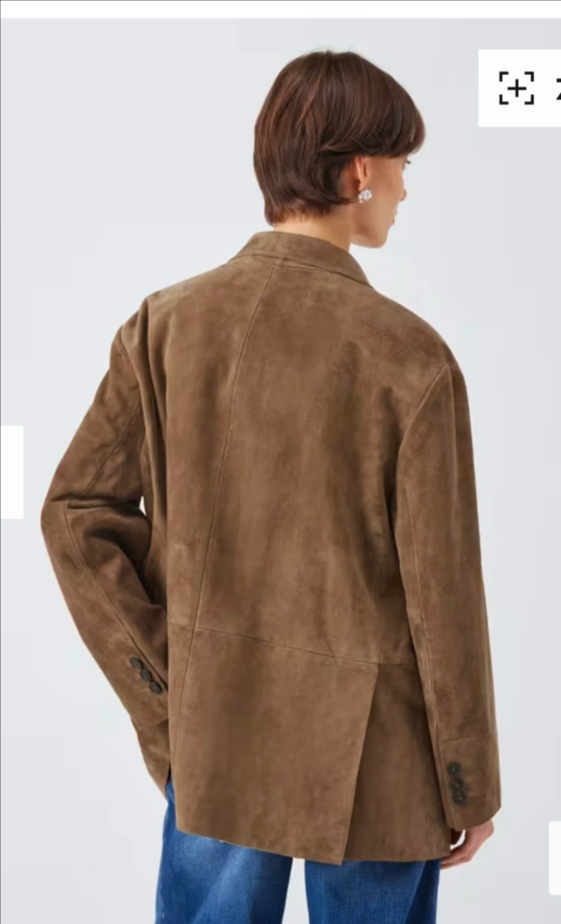 Max Mara Weekend 롤란다 스웨이드 자켓 S, 최상급. 정품 이미지