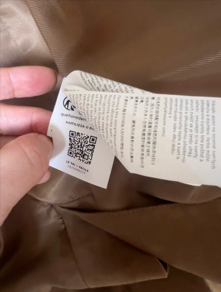 Max Mara Weekend 롤란다 스웨이드 자켓 S, 최상급. 정품 이미지