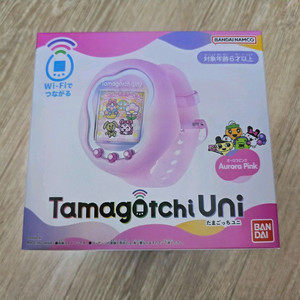 (미개봉) 다마고치 유니 오로라핑크 이미지