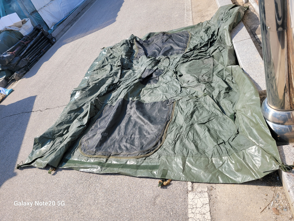 USA 솔져크루(프레임(폴대), 플라이, 이너 라이너풀세트 )캠핑 텐트 세트 이미지