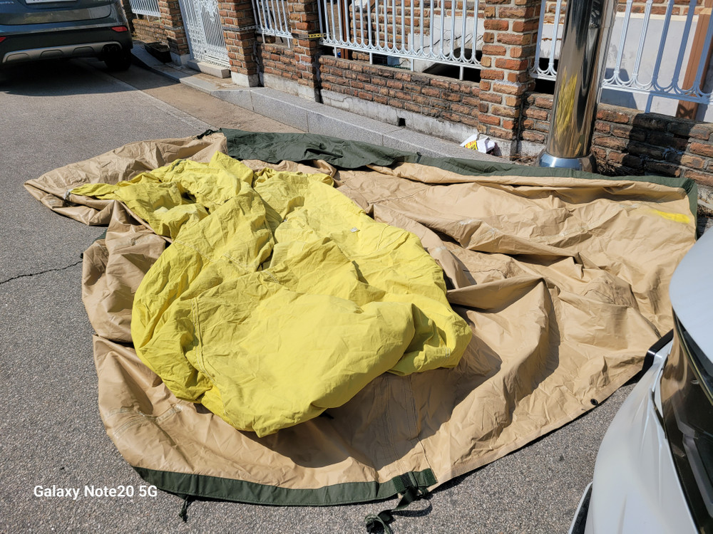 USA 솔져크루(프레임(폴대), 플라이, 이너 라이너풀세트 )캠핑 텐트 세트 이미지