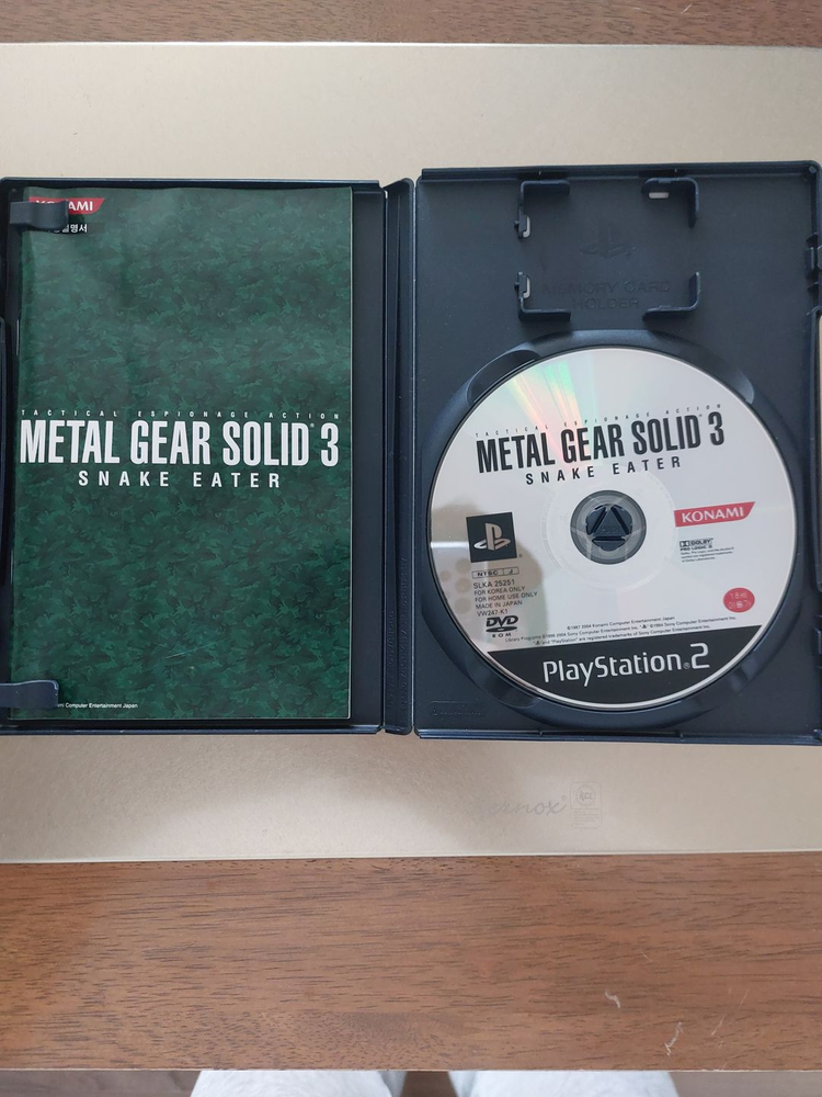 PS2 격투게임들 길티기어 이그젝스 한정 신혜철2CD,메탈기어3, 1/8 이미지