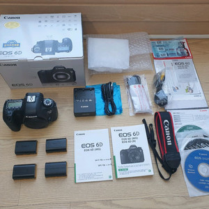 캐논 EOS 6D DSLR 카메라 바디(렌즈제외) 이미지