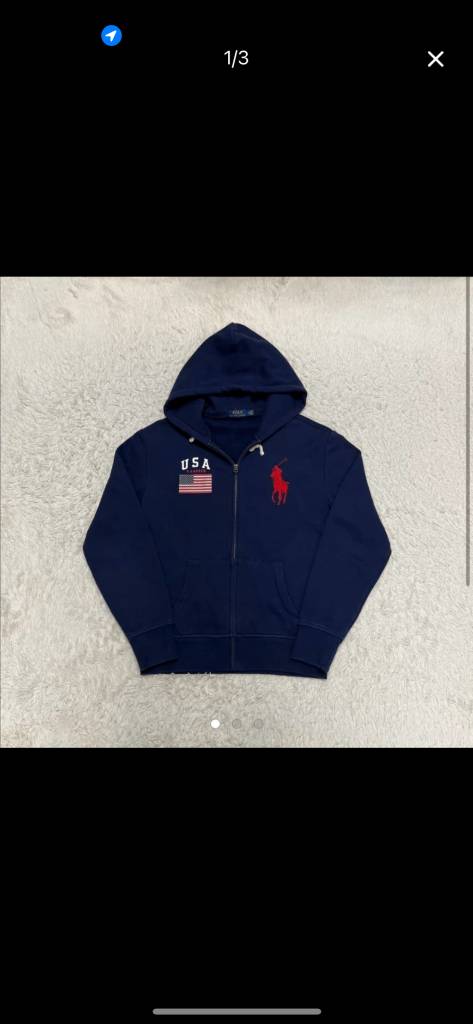 폴로 빅포니 후드집업 이미지