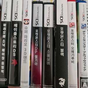 포켓몬스터 4세대 포함 DS/3DS 칩 판매합니다 이미지