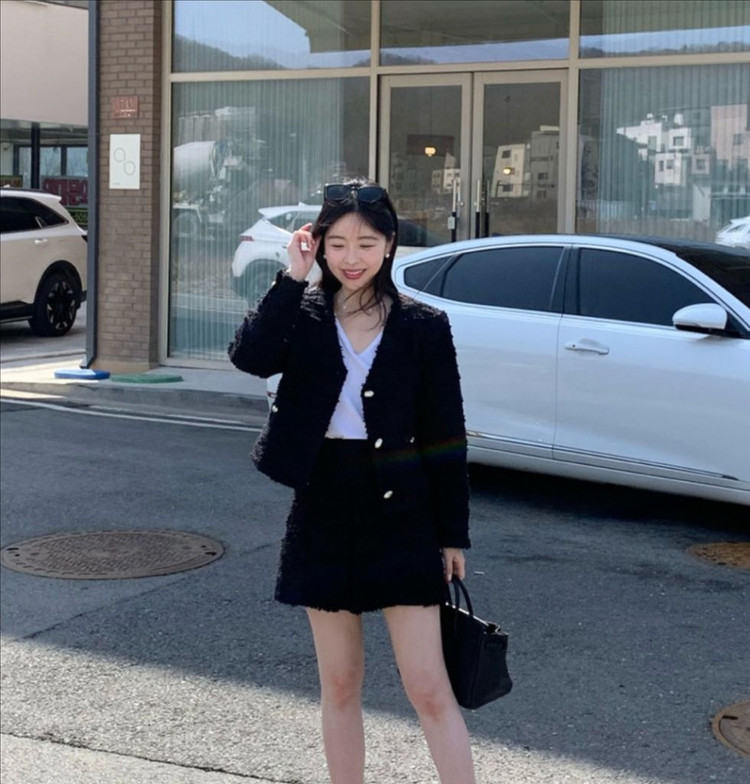 바이씨니 제작 아몬드트위드세트 바배상품 이미지